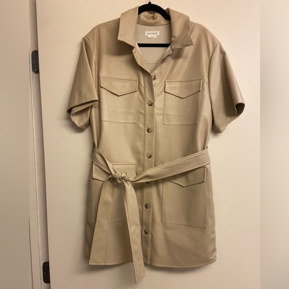 Lovers + Friends Dresses & Skirts - Lovers and Friends Leather Dress